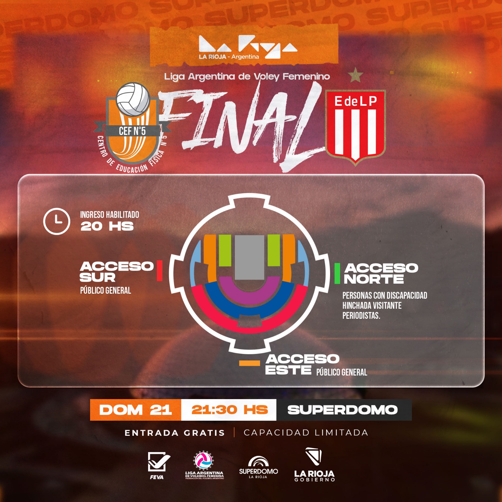 Gran Final de la Liga Argentina Femenina de Vóley: informan horarios y ...