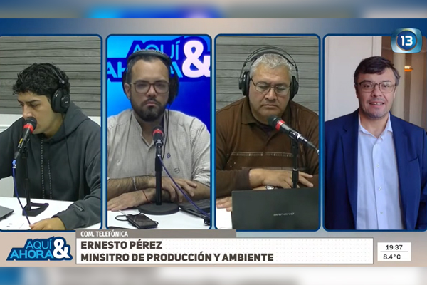 El ministro de Producción y Ambiente Ernesto Pérez se refirió a la posibilidad de competir por la intendencia de la Capital - Medios Provincia