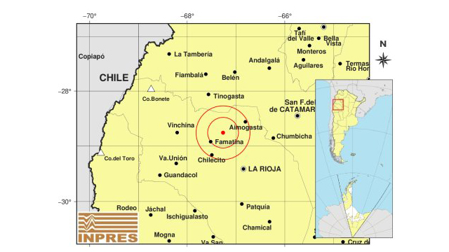 Sismo en La Rioja
